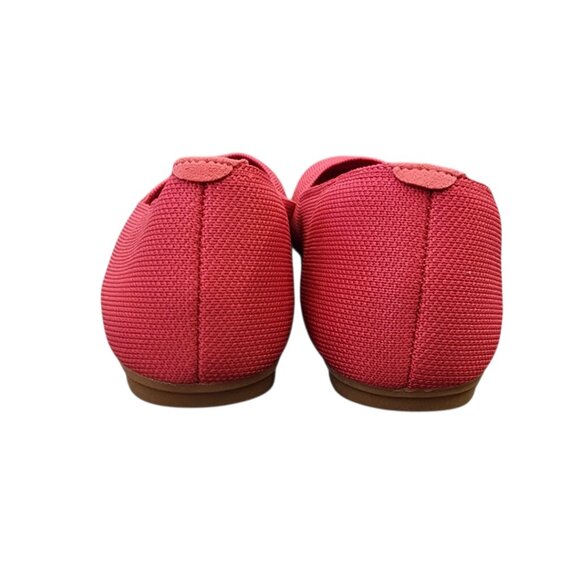 ARROMIC Pink Ballet Flats Slip On Shoes Ladies 10 Loafers Removeable Insoles - Picture 5 of 12